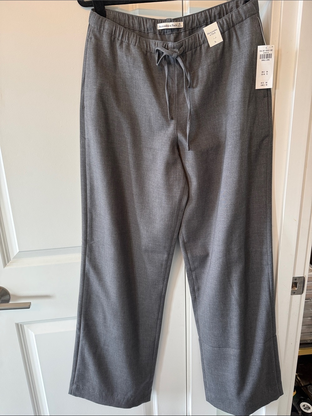 Abercrombie pull on wide leg pants